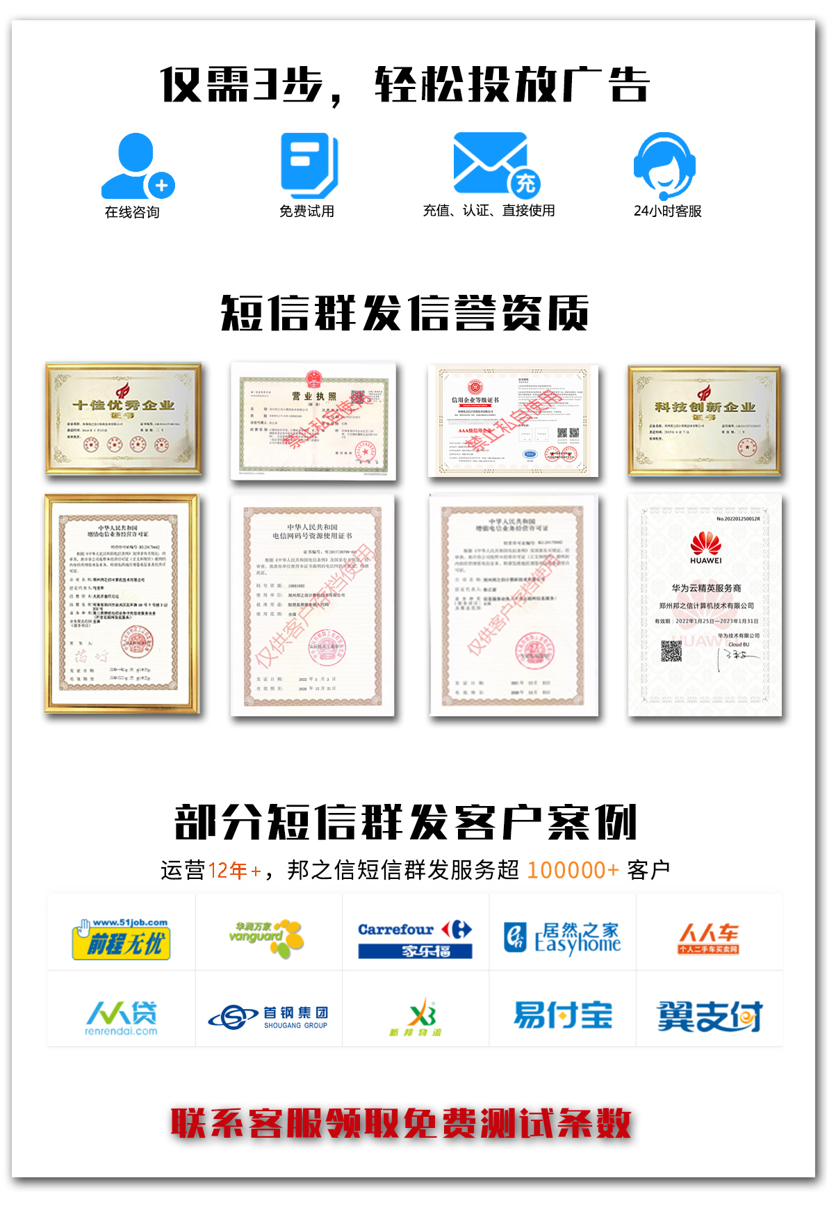 個貸群發(fā)短信平臺